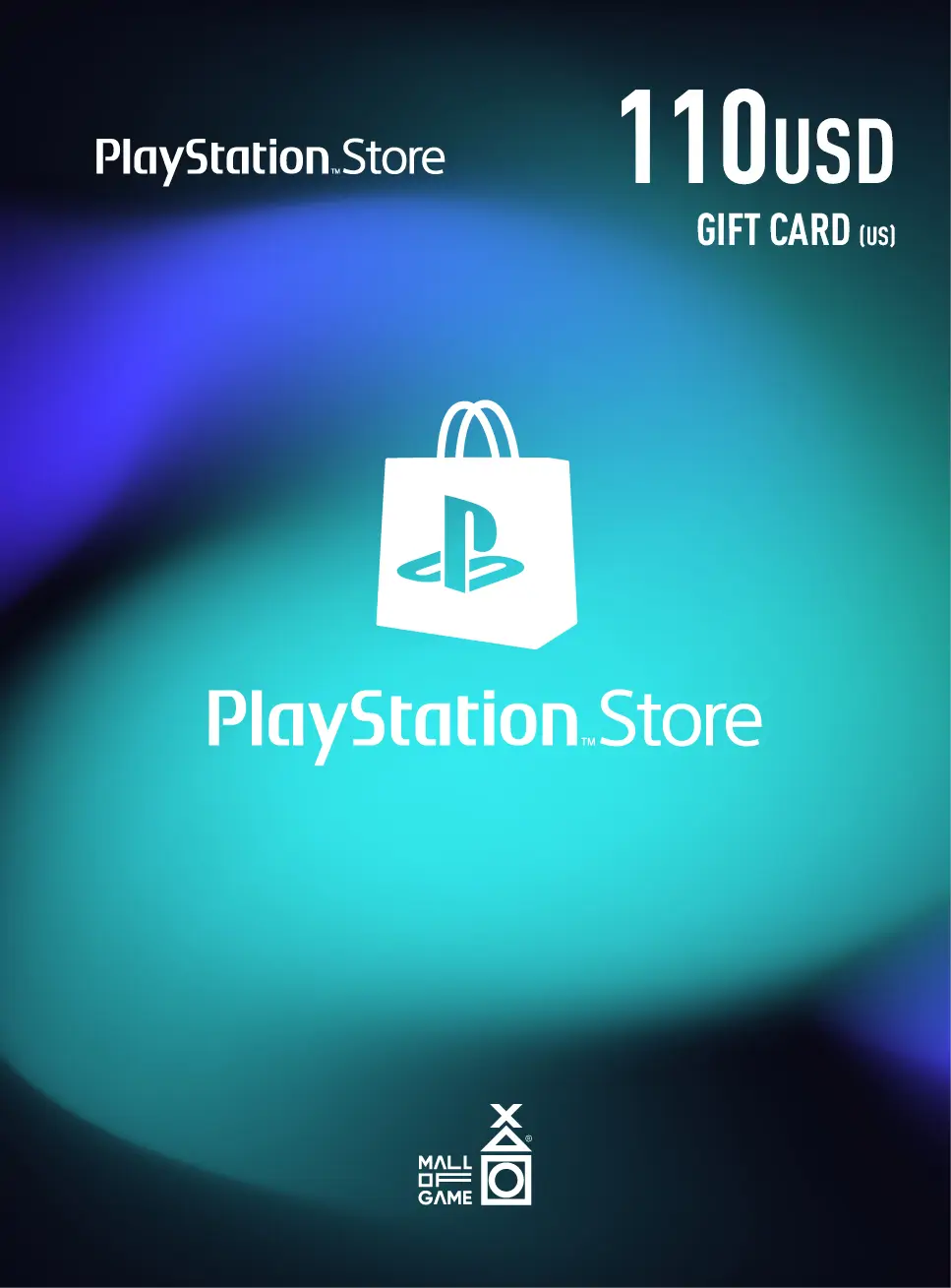 PlayStation™Store USD110 Gift Cards (US)
